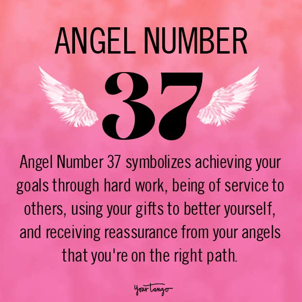 angel number 37 meaning