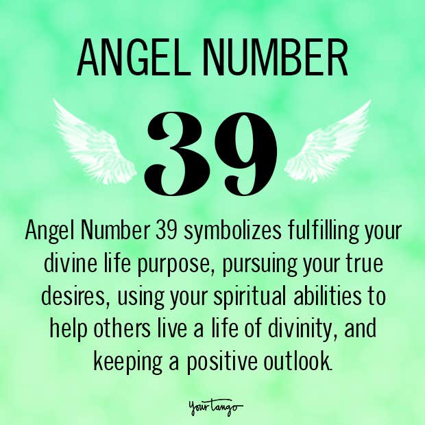 angel number 39 meaning