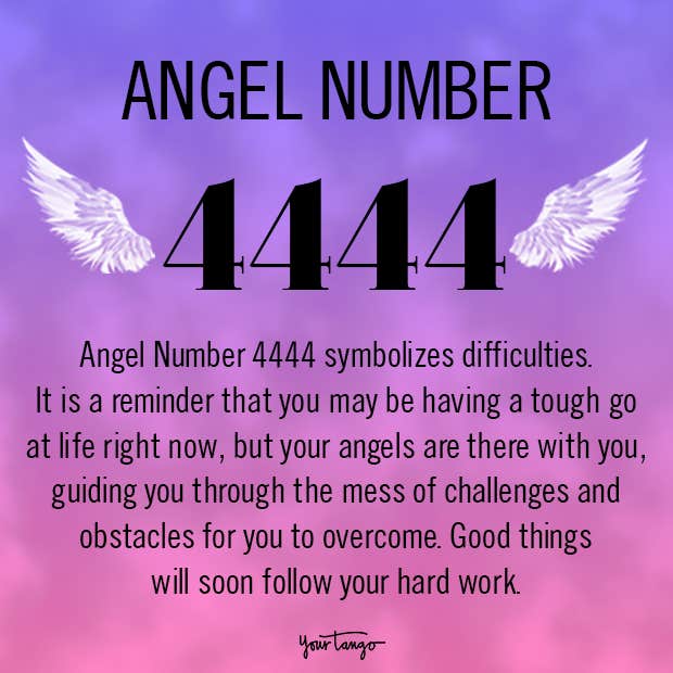 angel number 4444 meaning