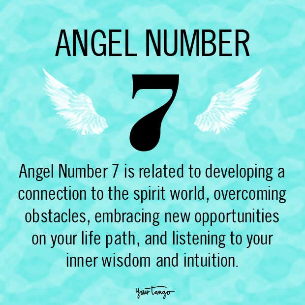 angel number 7 meaning