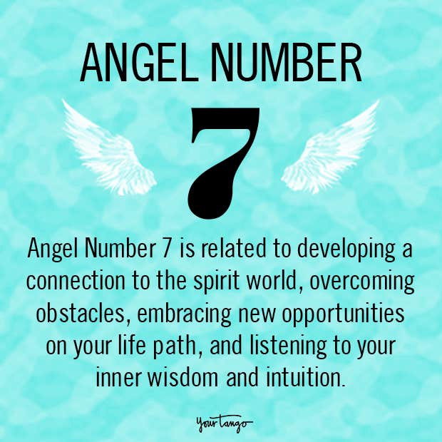 angel number 7 meaning