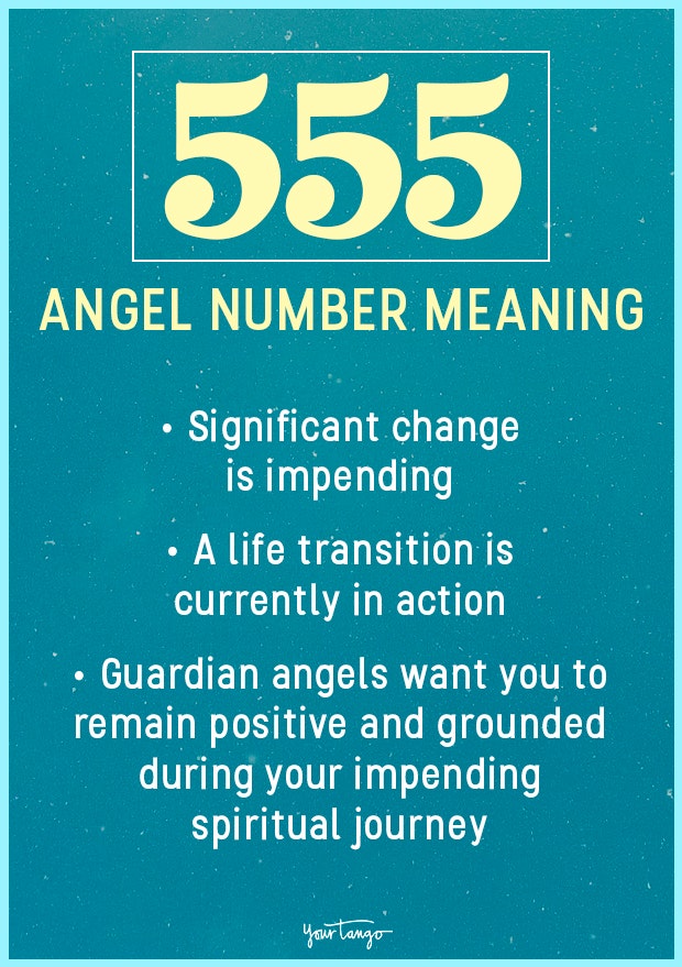 angel number 555 meaning