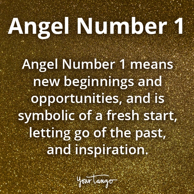 angel number 1 meaning