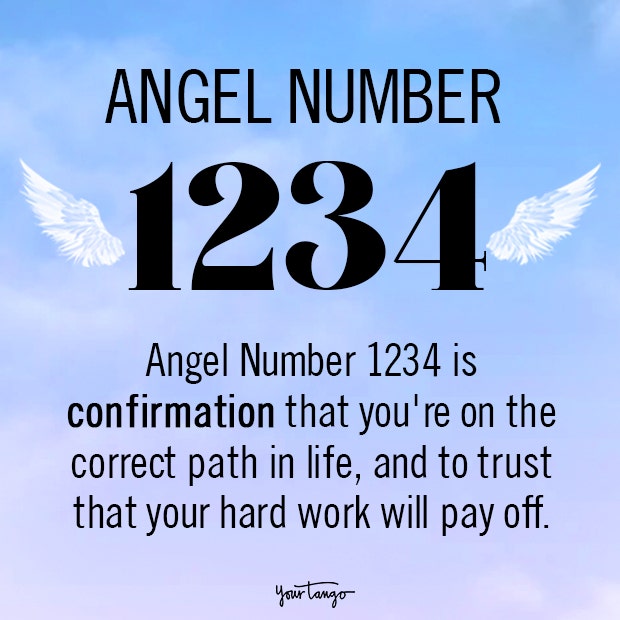 angel number 1234