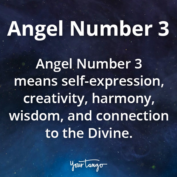 angel number 3 meaning