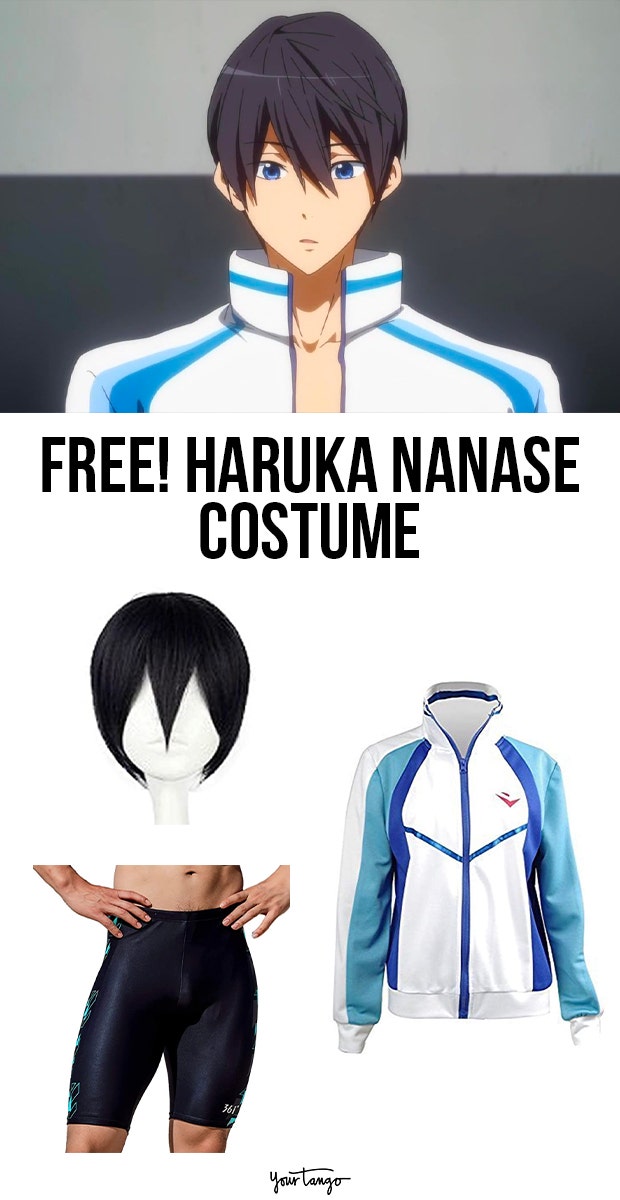 Haruka Nanase Swimmer Halloween Costume Idea