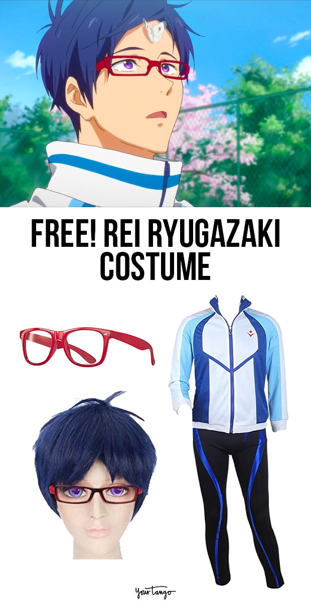 Rei Ryugazaki Swimmer Halloween Costume 