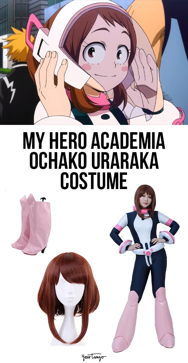 Ochako Uraraka Pink My Hero Academia Halloween Costume 