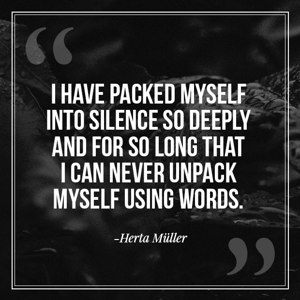 Herta Muller anxiety quotes