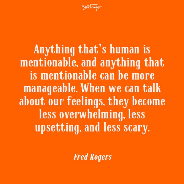 Fred Rogers mental health quote