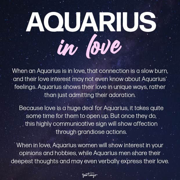 aquarius in love