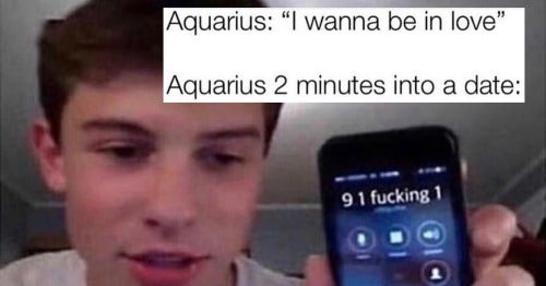 Best Aquarius Memes