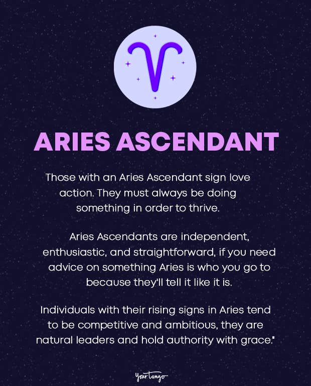 aries rising ascendant sign traits