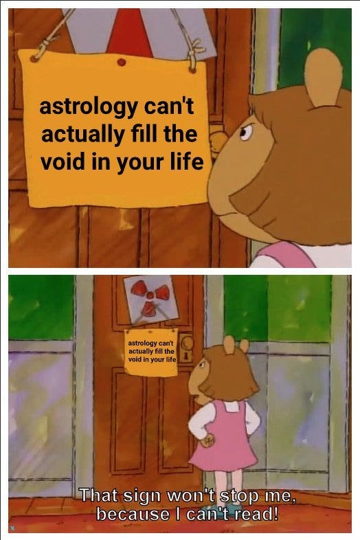 zodiac meme