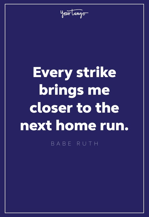 babe ruth homerun quote