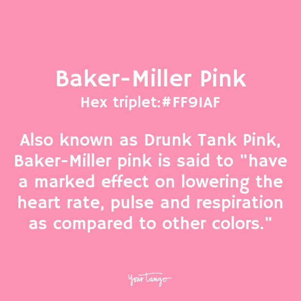 Baker Miller pink