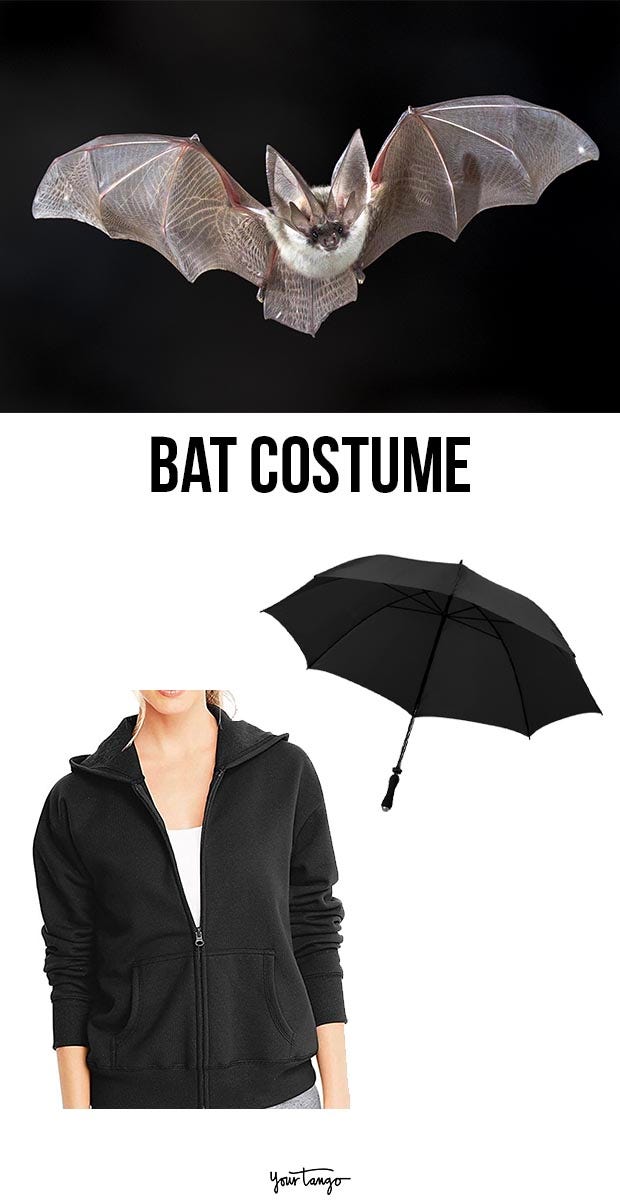 bat last minute halloween costumes