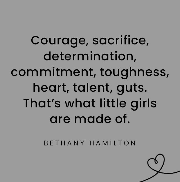 Bethany Hamilton quotes about daughters
