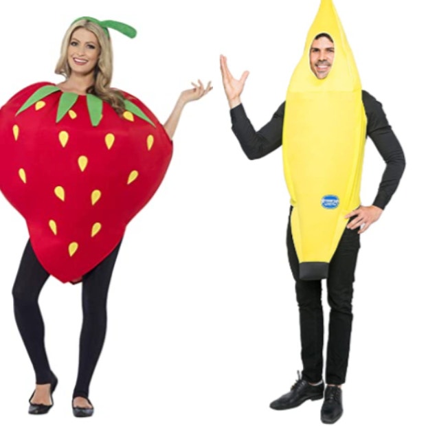 strawberry and banana best friend halloween costumes