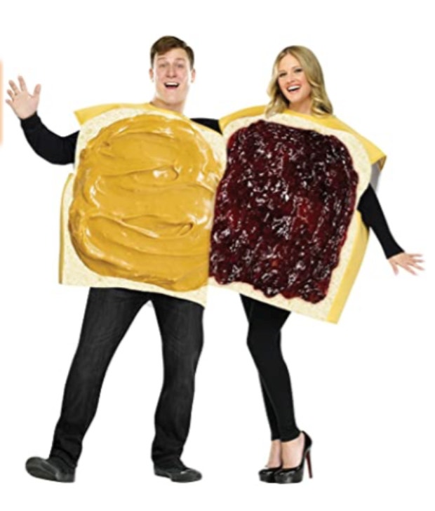 peanut butter and jelly best friend halloween costume set