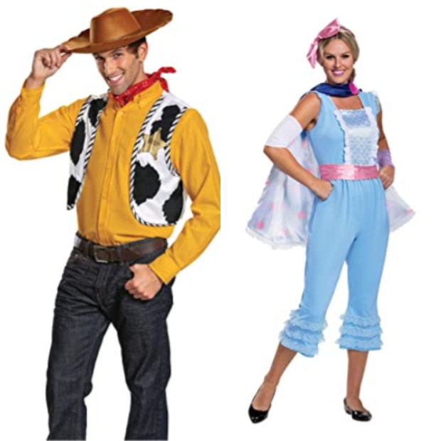 Woody and Bo Peep Toy Story costumes