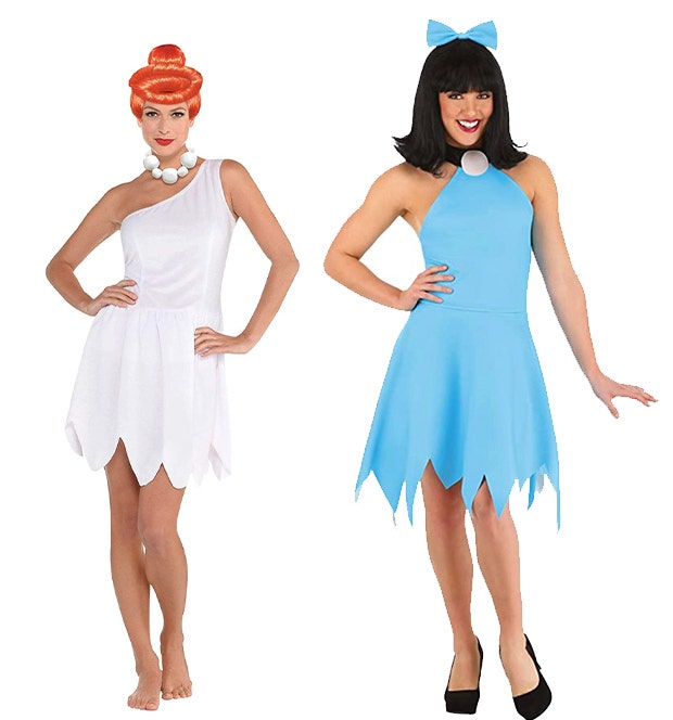 wilma and betty flintstones best friend halloween costumes