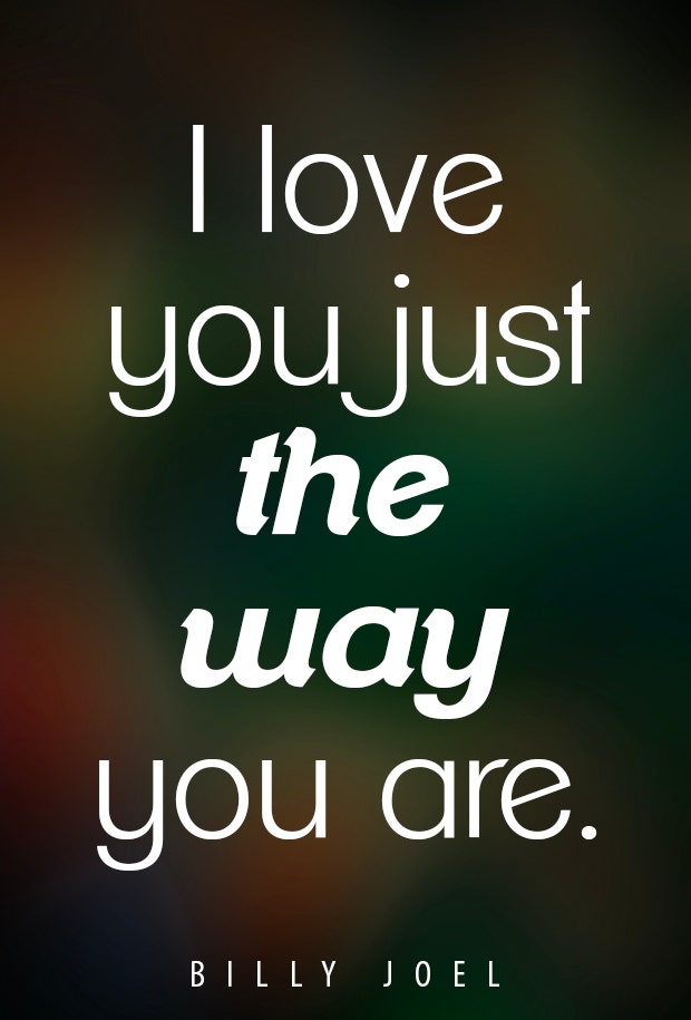 billy joel just the way you are lyrics