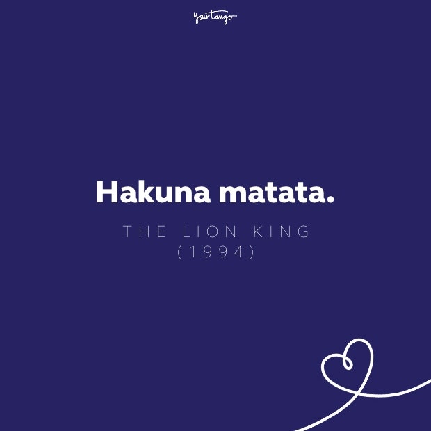 hakuna matata quote