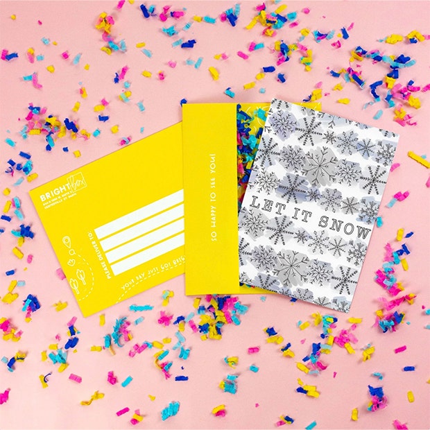 Brightbox Confetti Card