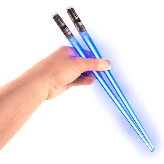 best white elephant gifts under 20 lightsaber chopsticks