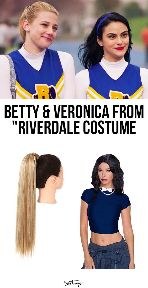 betty and veronica riverdale last minute halloween costumes