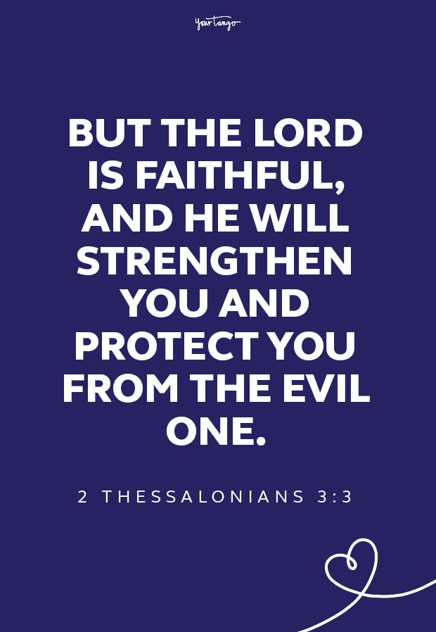 2 Thessalonians 3:3 healing scriptures