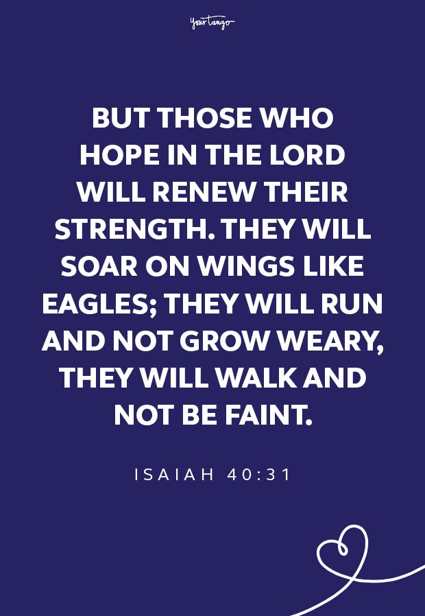 Isaiah 40:31 healing scriptures