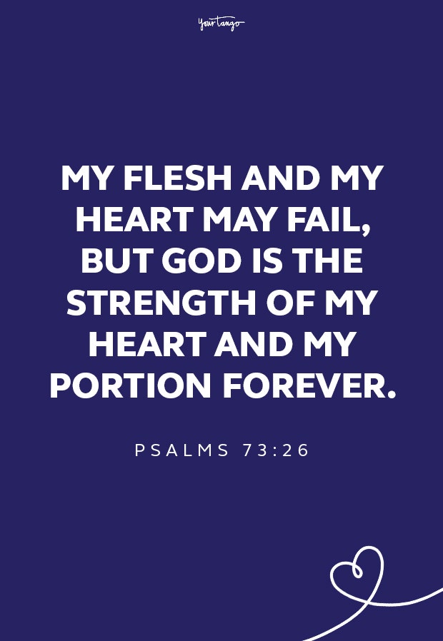 Psalm 73:26 healing scriptures