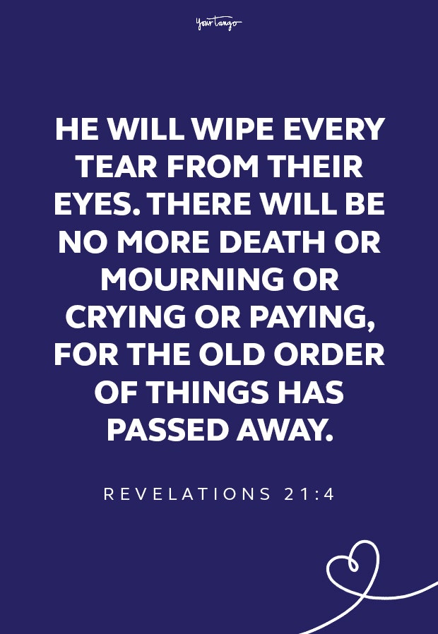 Revelations 21:4 healing scriptures