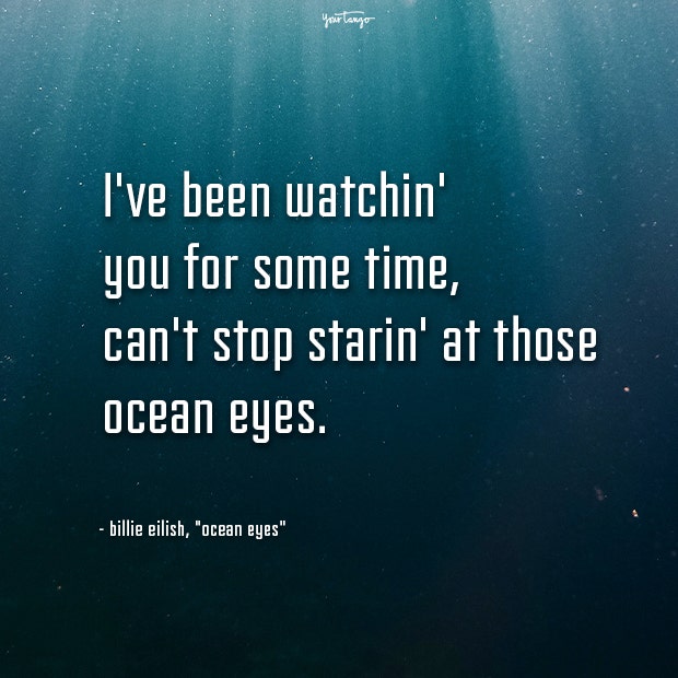 billie eilish quotes ocean eyes