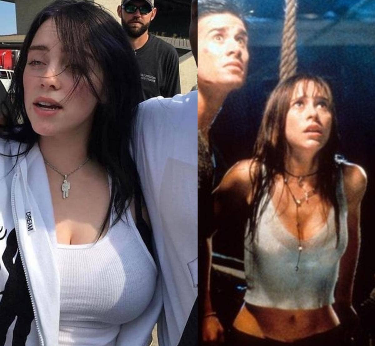 Billie Eilish and Jennifer Love Hewitt