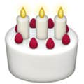 birthday cake emoji