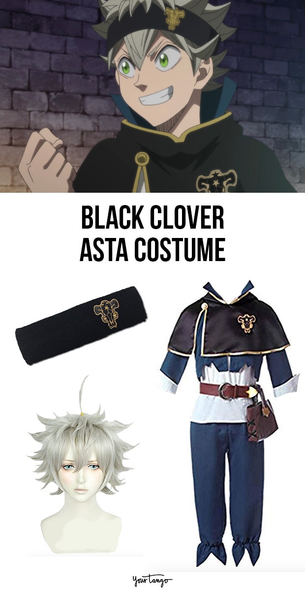 Asta Magic Knight Black Clover Halloween Costume 