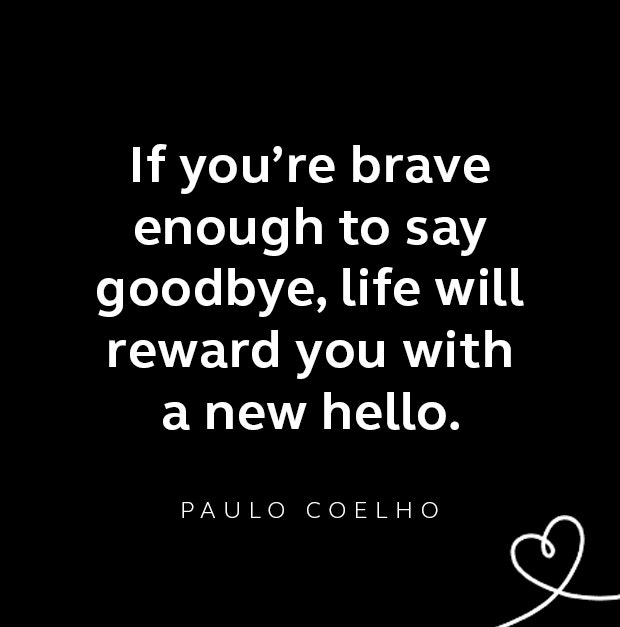 Paulo Coelho breakup quote