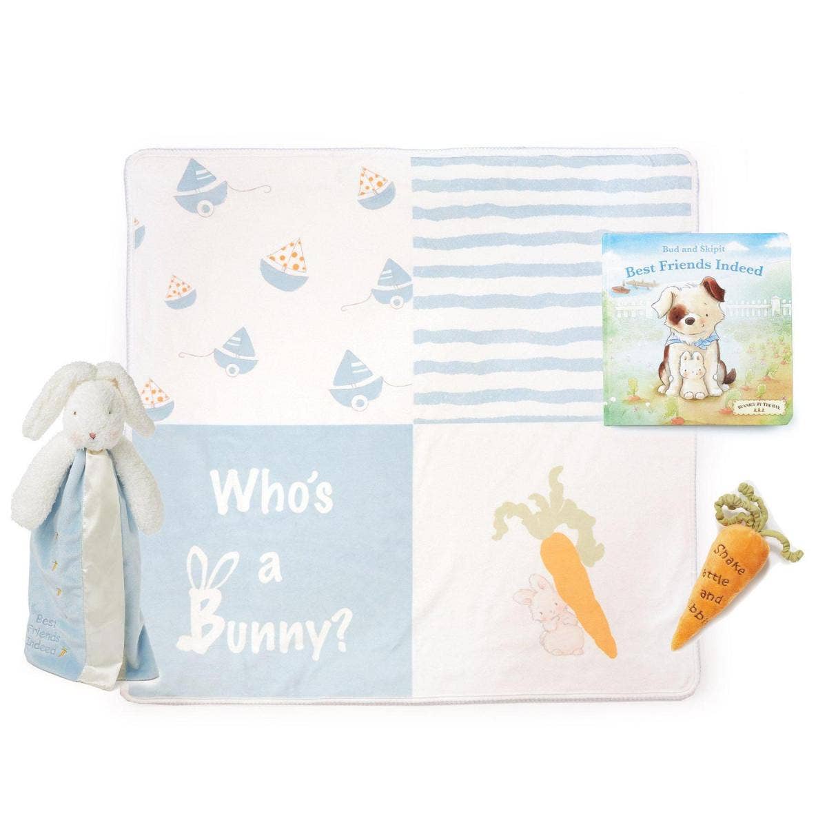 Bunnies By The Bay Hello Baby, Boy! Gift Set