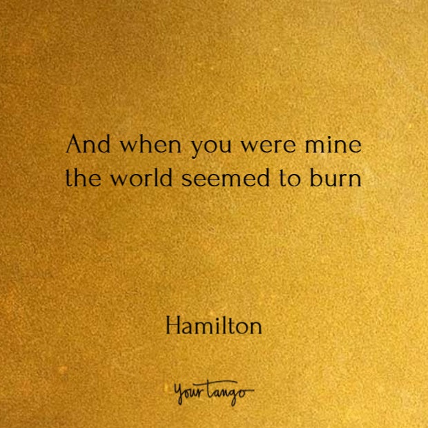 Quotes from Hamilton song lyrics