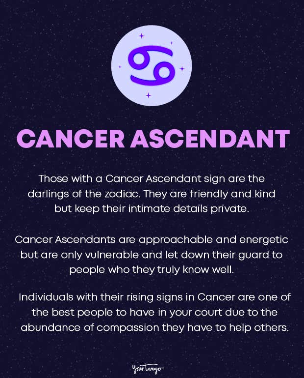 cancer rising sign traits