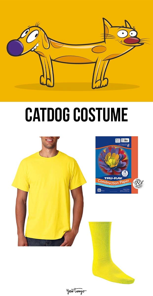 catdog last minute halloween costumes