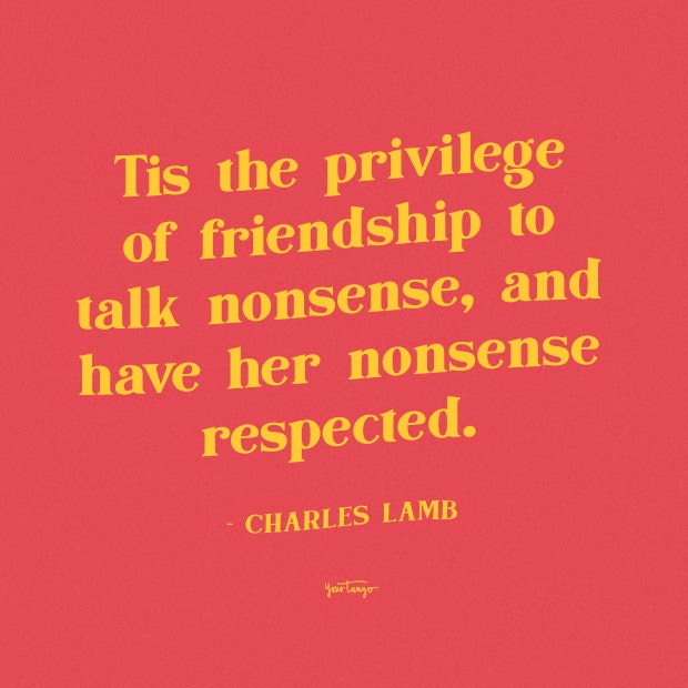 Charles Lamb funny friendship quotes