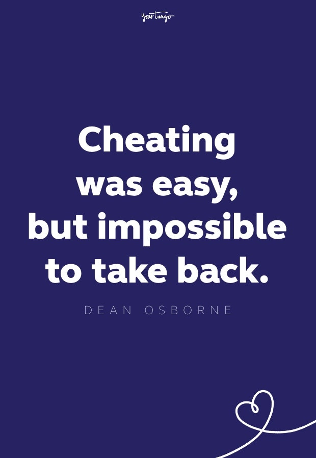 cheating quotes