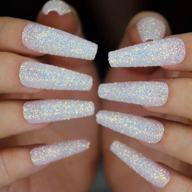 chrome nail ideas star dust