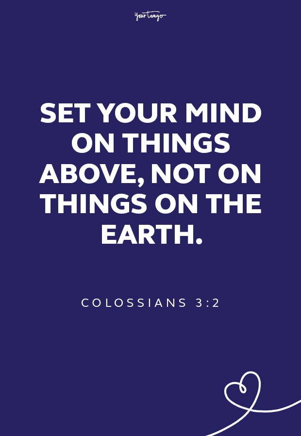 Colossians 3:2 short bible quotes