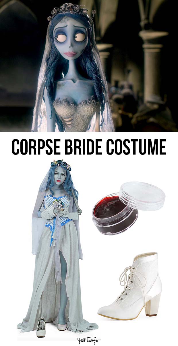 &amp;quot;Corpse Bride&amp;quot; Emily Tattered Wedding Dress Costume
