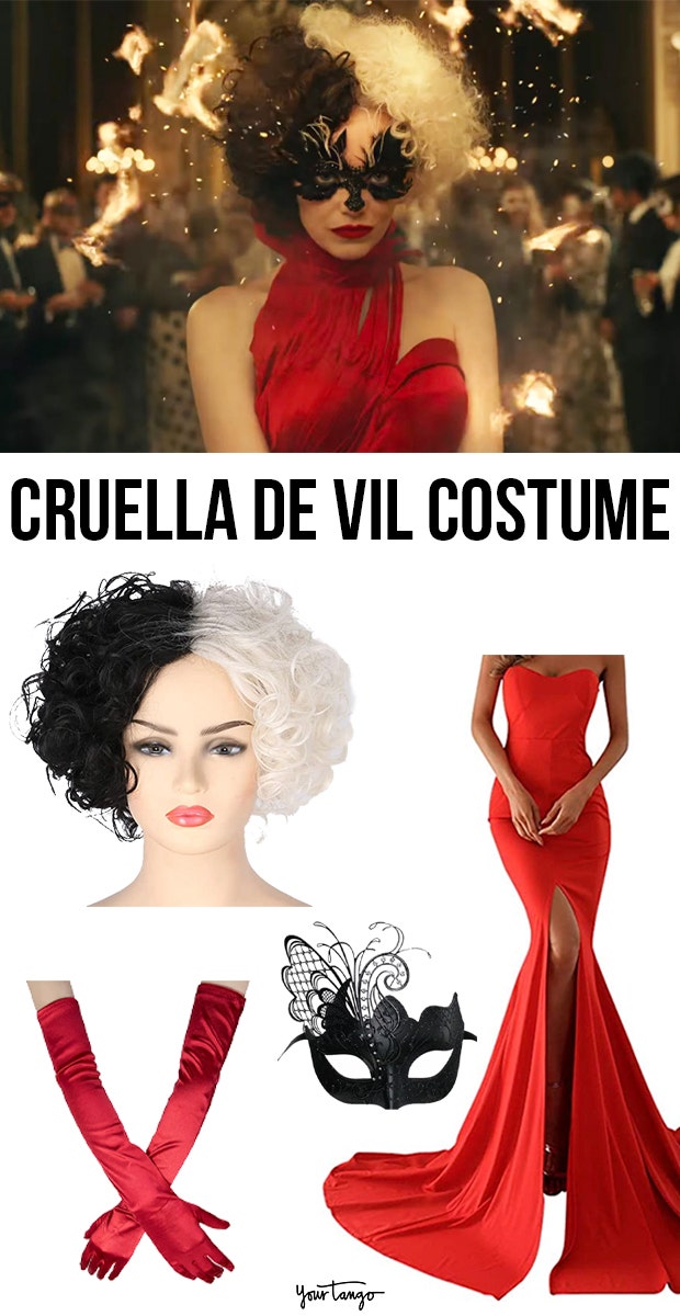 Emma Stone&#039;s &amp;quot;Cruella&amp;quot; Red Dress Costume